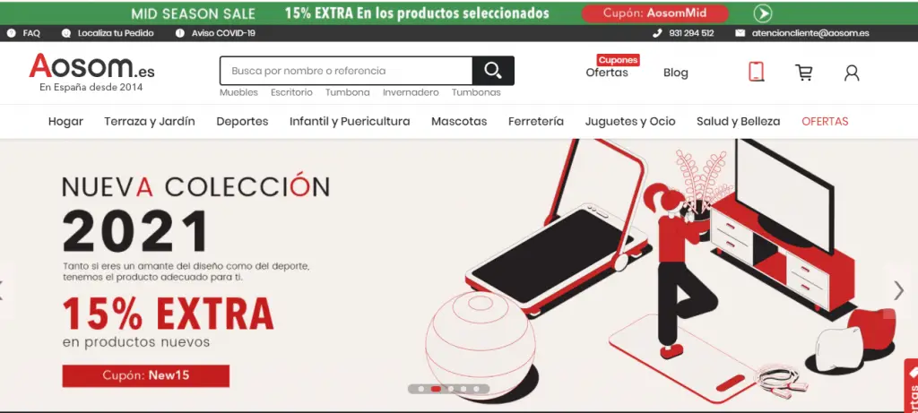 Que es la tienda Aosom