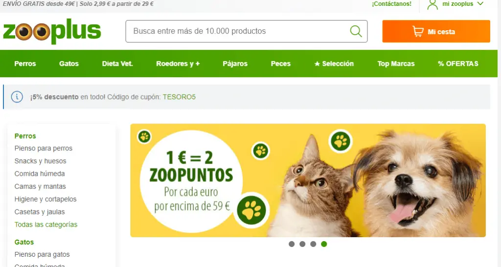 Opiniones Zooplus